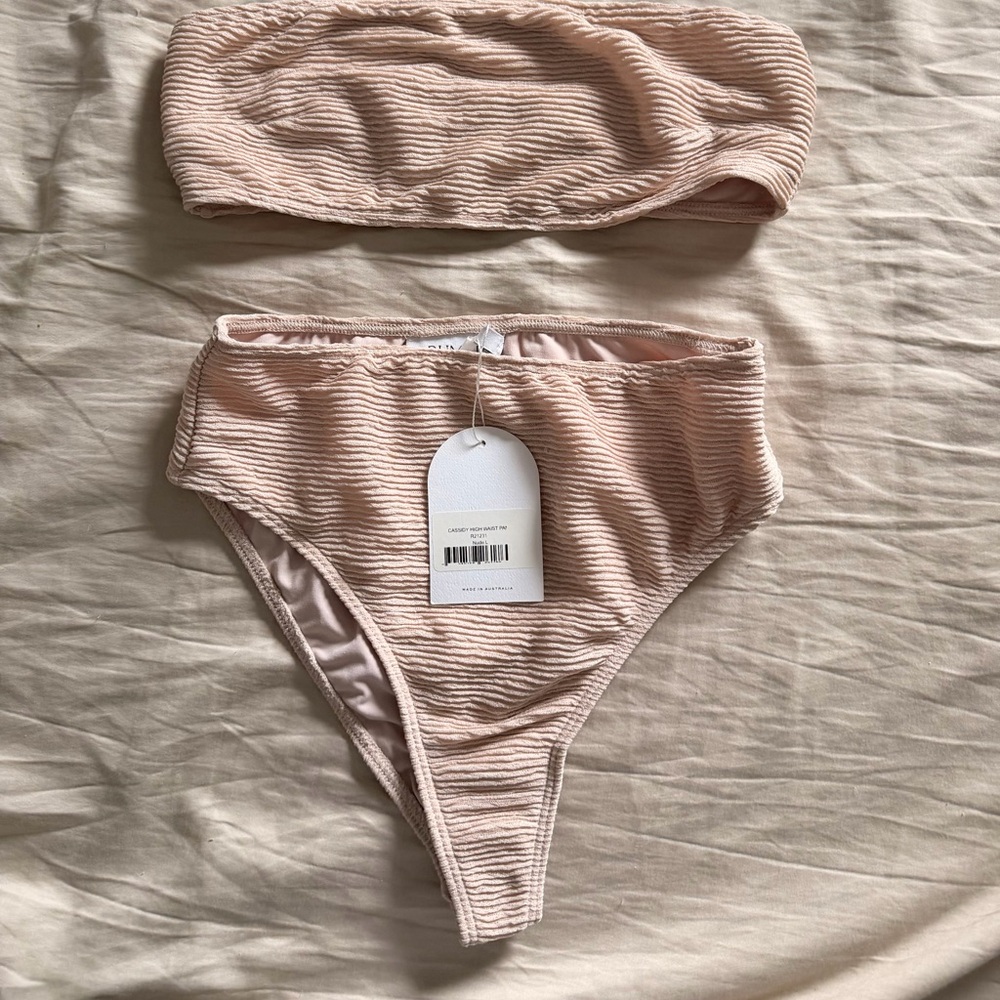 Rumer the label Cassidy high waisted bikini bottom